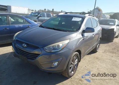 2014 Hyundai Tucson Se z USA, uszkodzony, nr VIN KM8JU3AG8EU931198